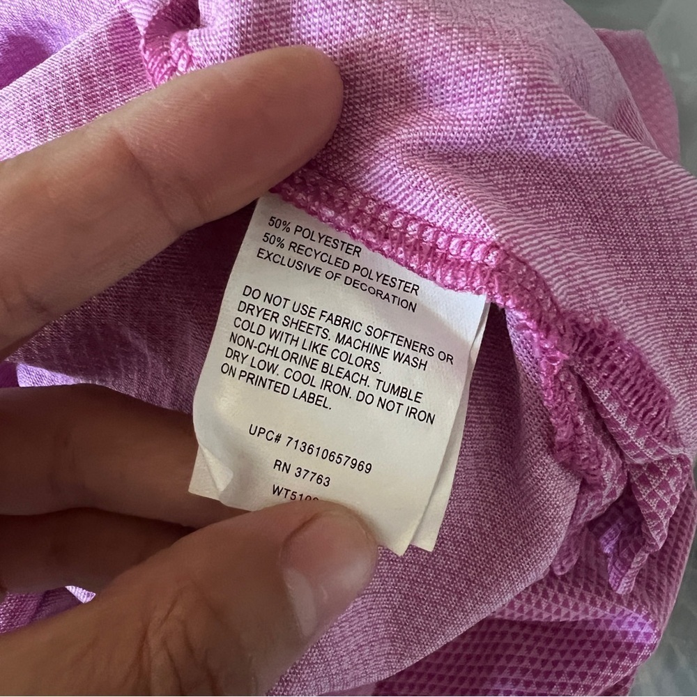 Ben Hogan Performance Pink Golf Polo Shirt-Men’s Size Large - Picture 4 of 4